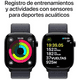 thumbnail image 4 of Apple Watch Series 10 (GPS) Caja Jet Black Aluminum 42mm con correa Ink Sport Loop - (2024) - Ajustable, 4 of 7