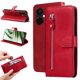 thumbnail image 2 of Funda con Cremallera para OnePlus Nord CE 3, Carcasa Cartera de Cuero PU con Soporte y Tarjetero, 2 of 6
