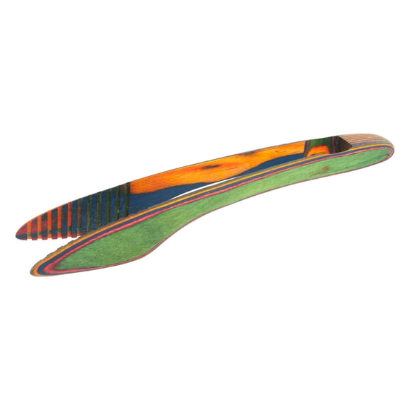 Pinzas para Ensalada Island Bamboo de Madera Pakka 30 cm Arcoíris