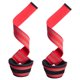 thumbnail image 3 of 2 Piezas De Correas De Elevación Avanzadas 23 Pulgadas Para El Entrenamiento De Fuerza Rojo, 3 of 5