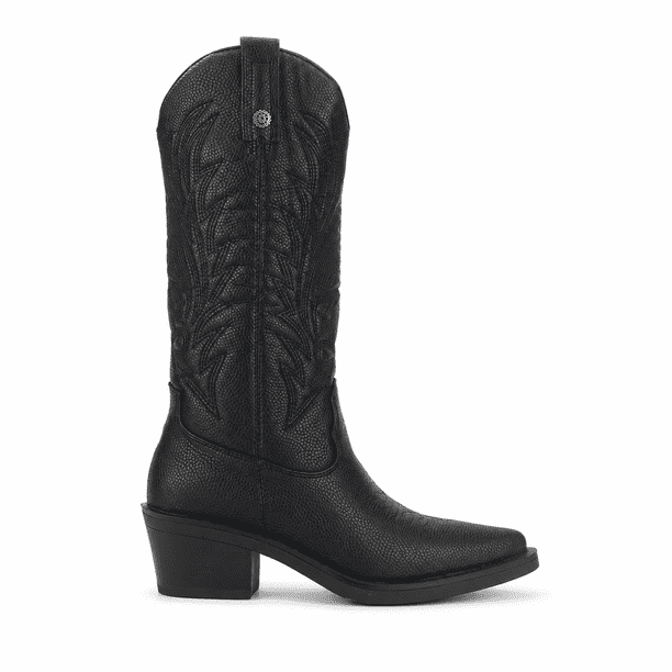 Bota Chalada Mujer West-22 Negro Casual