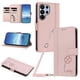 thumbnail image 1 of Funda Cartera Trébol para Samsung Galaxy S26 Ultra con Ranuras Tarjetas y Carga Inalámbrica Rosa, 1 of 6