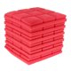 thumbnail image 4 of Panel de espuma de absorción de sonido de 6 piezas de espuma de aislamiento acústico para KTV rojo, 4 of 5