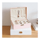 thumbnail image 3 of Maletin Joyero Belug 2 Niveles, Organizador De Joyas Rosa, 3 of 4