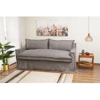 Intermuebles - Sofa Pagani 190 Lino Gris