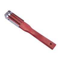 Magideal - Removedor De De Pescado, Herramientas De Limpieza De Pescado De Cocina, Escalador De Pescado Manual De Madera Y Acero, Herramienta Limpiadora Grande