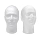 thumbnail image 3 of 2 Soportes Para Cabeza De Maniquí De Espuma Para Hombre, Color Blanco, Para Joyería, Salón De Casa, 3 of 5