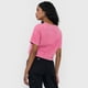 thumbnail image 2 of Polera Mujer Fun Manga Corta Crop Fucsia Corona, 2 of 5