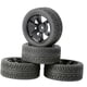 thumbnail image 1 of Neumáticos De Coche RC 1/16 1/12 1/14 Piezas De Coche Montaje Modificado Para Wltoys Boys Black, 1 of 3