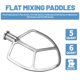thumbnail image 5 of Accesorio de paleta mezcladora XINBOOGQ de acero inoxidable 5-6QT, 5 of 8
