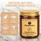 thumbnail image 3 of Set de velas Fissiworx con aroma a vainilla, 440 ml, paquete de 2 unidades, 110 horas, regalo, 3 of 9