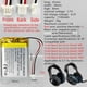 thumbnail image 2 of Batería HXJNLDC 803040 1100 mAh 3,7 V Li‑ion, 2 of 8