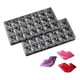thumbnail image 1 of Pack X2 Molde Chocolate Acrilico Moldes Chocolate Molde Beso Gris, 1 of 8