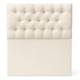 thumbnail image 1 of Respaldo Capitone Color Crema 1 5 Plaza Premium, 1 of 1