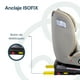 thumbnail image 5 of Silla De Auto Convertible Supra 360° Gris Claro, 5 of 11