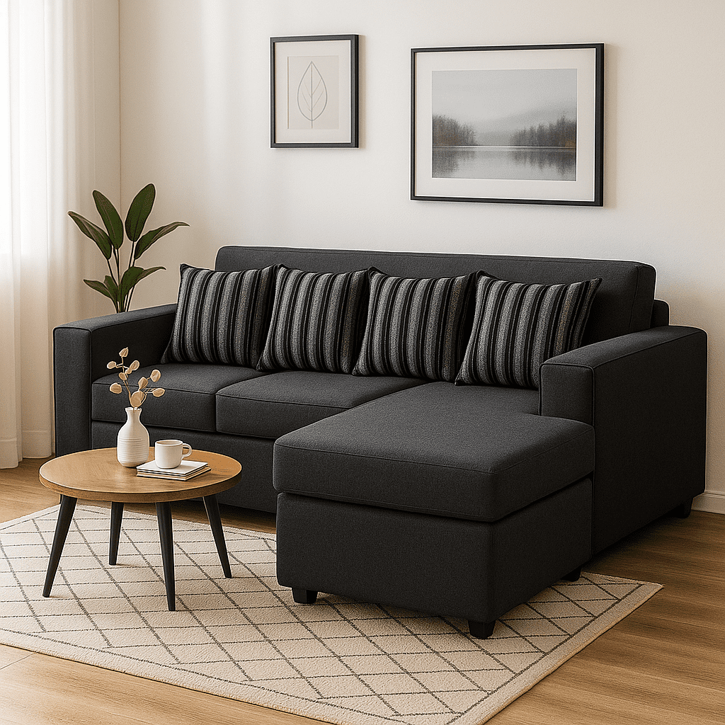 Muebles Duna - Sofá Intercambiable Viena Lino Marengo