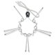 thumbnail image 1 of Colgador de Platos Display Buddie 46‑61 cm de Alta Resistencia, 1 of 9