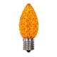 thumbnail image 4 of Bombilla LED Vickerman C9-E17 con base SMD facetada naranja centelleante, 4 of 4