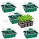 thumbnail image 1 of Bandejas Seed Starter Bonviee con cúpula de humedad ajustable, paquete de 5, 1 of 6