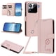 thumbnail image 1 of Funda Cartera Trébol para Xiaomi 15 Pro con Ranuras Tarjetas y Carga Inalámbrica Rosa, 1 of 6