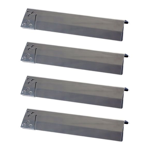 Kit 4 Repuesto Difusor de Llama Universal Ajustable (29,5 a 52 cm) Parrillas a Gas