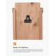 thumbnail image 4 of Kit de caseta para murciélagos, incluye caja de refugio pequeña para exteriores, madera de cedro, 4 of 6