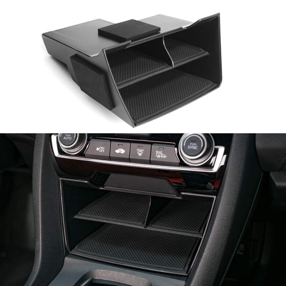 Caja de almacenamiento para consolas centrales interiores de automóviles para Honda Civic