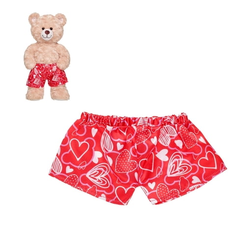 Build A Bear - Bóxer Rojo Corazones Val 26 Build-A-Bear