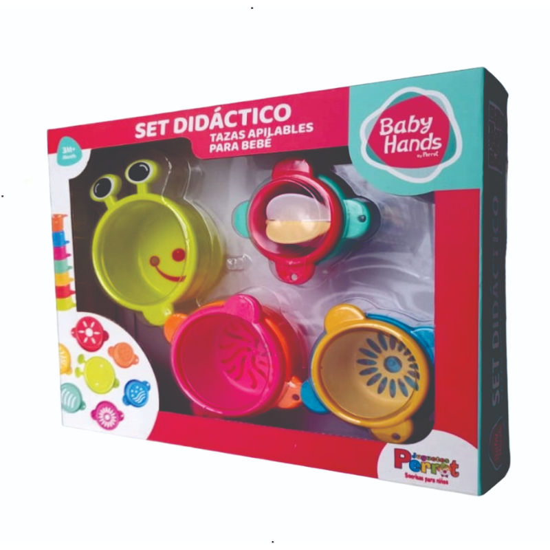 Perrot - Set Tacitas Apilables Bebe