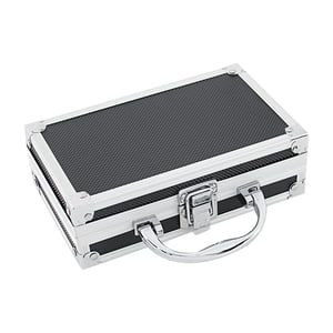 Bothyi - Caja De Almacenamiento Para Engranajes De Micrófono, Estuche Rígido, Caja De Instrumentos, Estuche Rígido Para Transporte