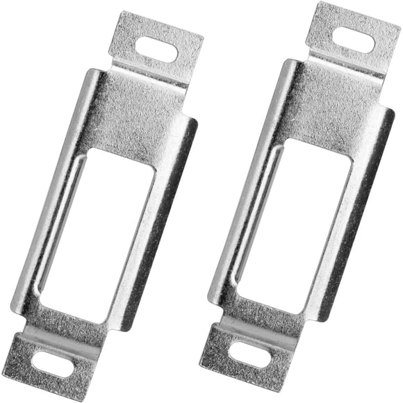 Placa cerradero RV HEBRAR 314301, 2 piezas, 3.84 x 1.22 in