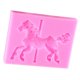 thumbnail image 1 of Novedad Caballo Carrusel Molde De Silicona Fondant Pastel Molde DIY Herramienta Para Hornear, 1 of 5