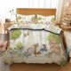thumbnail image 1 of Moon Fish Rabbit Duvet Quilt Covers Pillow Case Bedding Sets3-Piece Bedding Set (1 Duvet Cover + 2 Pillow Shams), 1 of 3