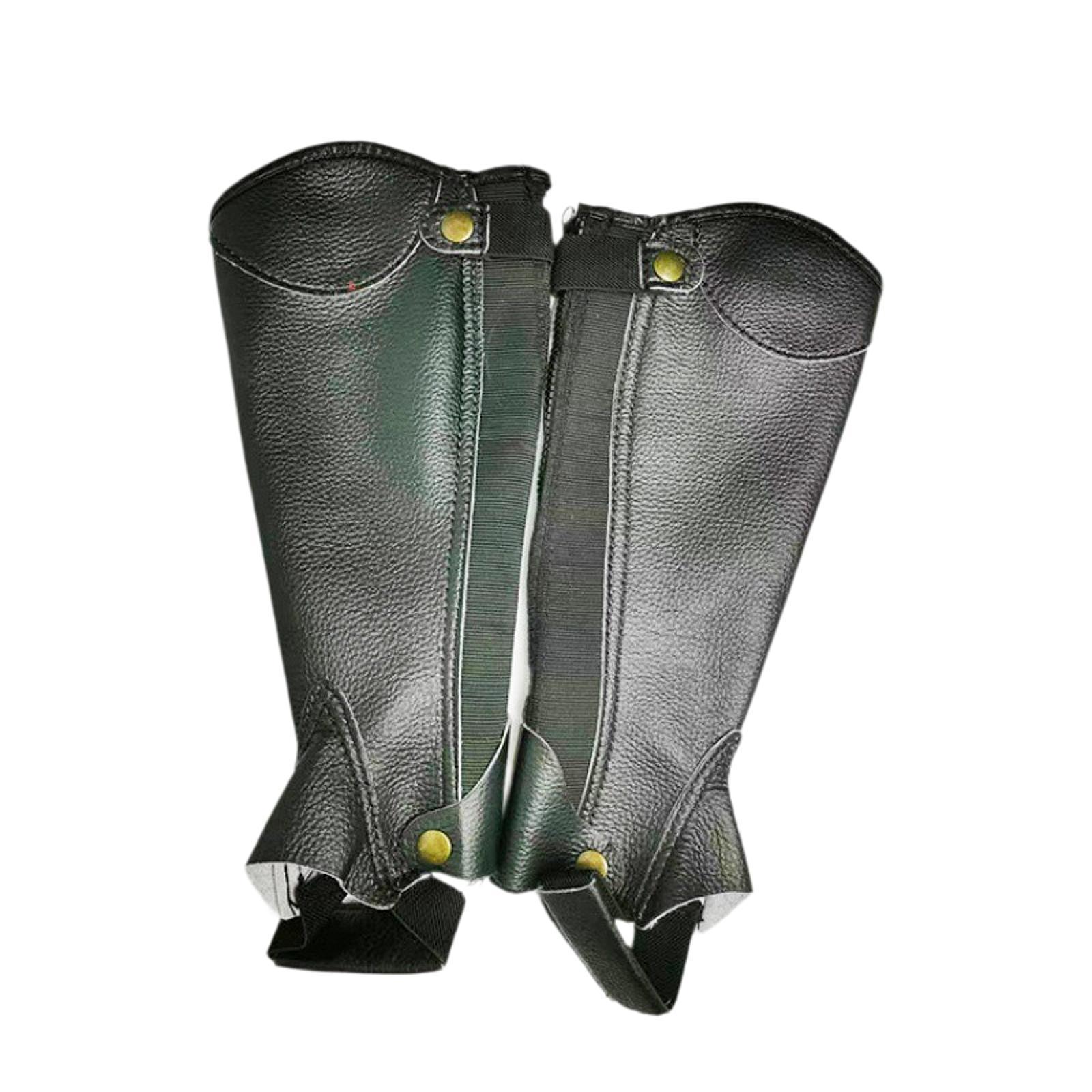 Magideal - Cubrezapatos Para Deportes Ecuestres Cubrezapatos Para Botas De Equitación Cubrezapatos Para Deportes Ecuestres Pantalones De Protección Cubrezapatos Xxl