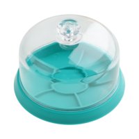 Ioensy - Mire Piezas Caja De Almacenamiento De Cubierta De Polvo Para Accesorios De Herramientas De Mantenimiento De Hardware