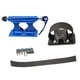 thumbnail image 1 of Bloque De Bicicletas Soporte De Horquilla Soporte De Techo Soporte De Bicicleta Para Almacenamiento De Remolque De Barra Transversal Azul, 1 of 4