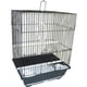 thumbnail image 1 of Cage YML A1124MBLK con parte superior plana para periquitos pequeños, 28 x 22 x 35 cm, 1 of 6