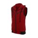 thumbnail image 2 of INSPIRE CHIC Chaleco con Capucha para Hombre con Cremallera sin Mangas y Cordón Ajustable 46 Burdeos, 2 of 8