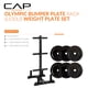 thumbnail image 2 of Set De Discos Weight Plate Set Barbell De 100 Lb Con Soporte De Almacenamiento, 2 of 8