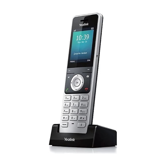 Teléfono IP DECT inalámbrico Yealink W56H con pantalla a color de 2.4 pulgadas