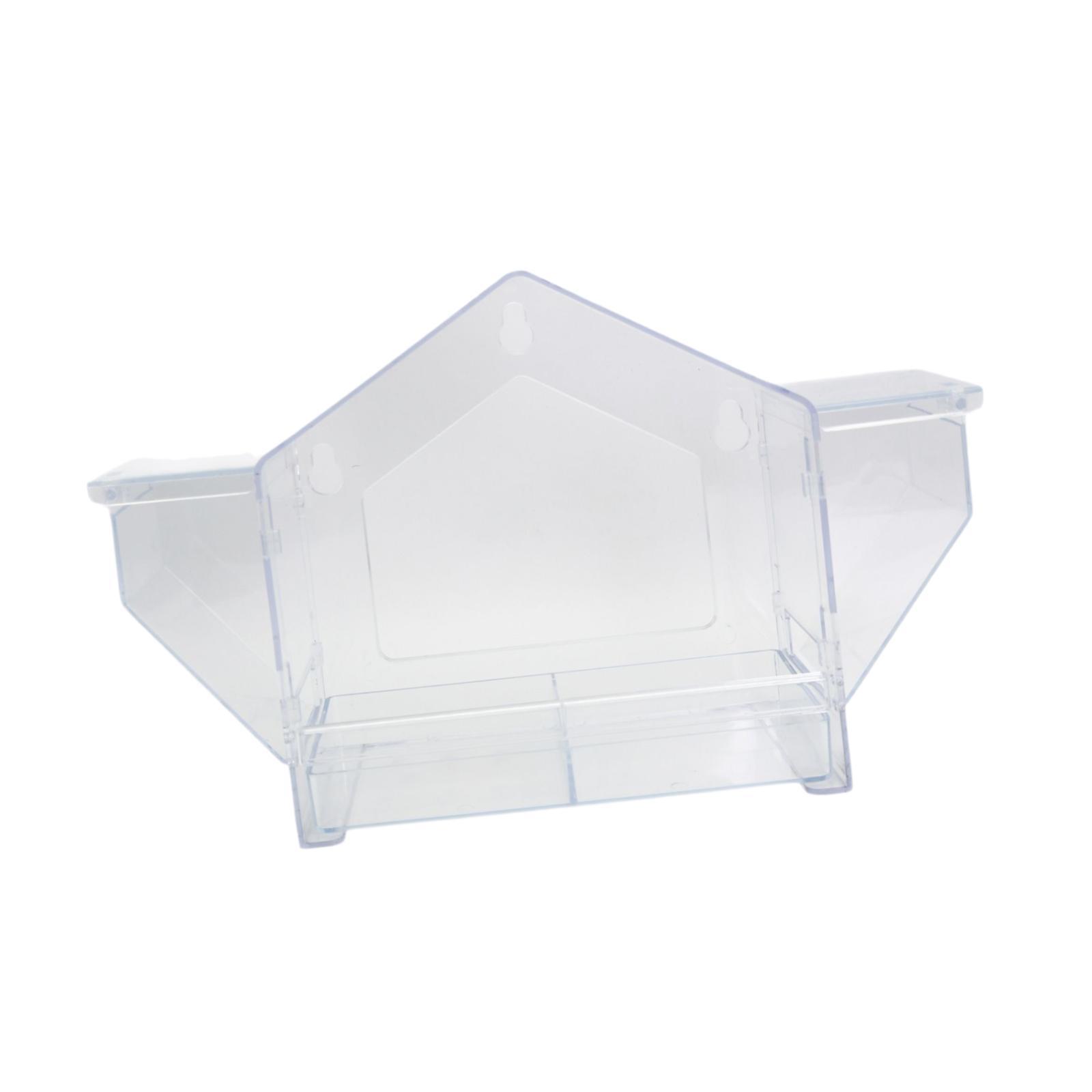 Ioensy - Comedero Para Pájaros De Ventana Para Observación De Aves, Comedero Acrílico Para Pájaros Para Patio Trasero Y Exterior.