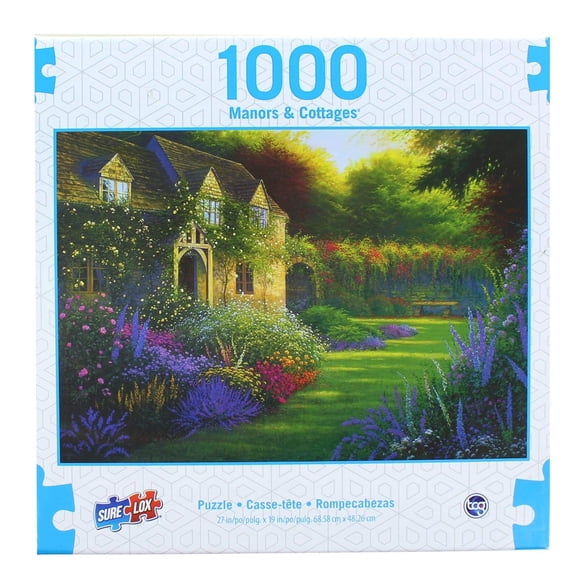 Rompecabezas Manors & Cottages 1000 piezas The Cottage Garden