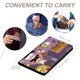 thumbnail image 4 of Torre de Pizza Porta Pasaporte y Cartera de Viaje Premium de Cuero PU, Funda de Pasaporte Bloqueo RFID con Ranuras para Tarjetas de Crédito, Estuche para Libro de Pasaporte para Familia 10cm × 15cm, 4 of 6