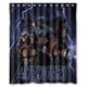 thumbnail image 1 of Cortina de ducha de Los Vengadores Heroes, juego de cortina de baño con ganchos, tamaño 60 x 72 pulgadas, 1 of 3