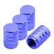 thumbnail image 1 of 4 Piezas Tapas De Vástago De Válvula De Neumático Tapas De Aire De Neumáticos Para Camiones SUV Motocicletas Azul Oscuro, 1 of 5