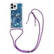 thumbnail image 1 of Funda FOXDOCK para iPhone 13 Pro Max con Cuerda Ajustable, Brillo Líquido, Protección Antigolpes y Lente – Ideal para Regalo, 1 of 6