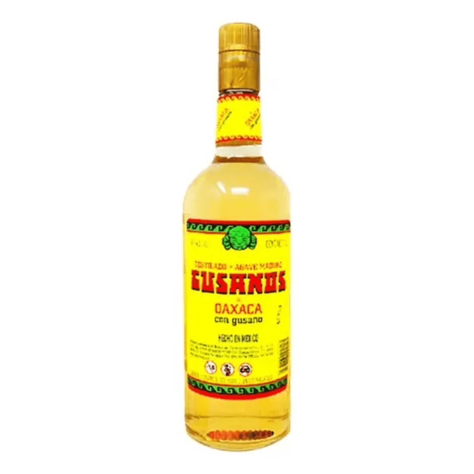 Tequila Mezcal Gusanos De Oaxaca 750ml (con Gusano) | Lider