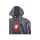 thumbnail image 2 of Chaqueta cortaviento deportiva ultra liviana micropolar gris, talla L, 2 of 3