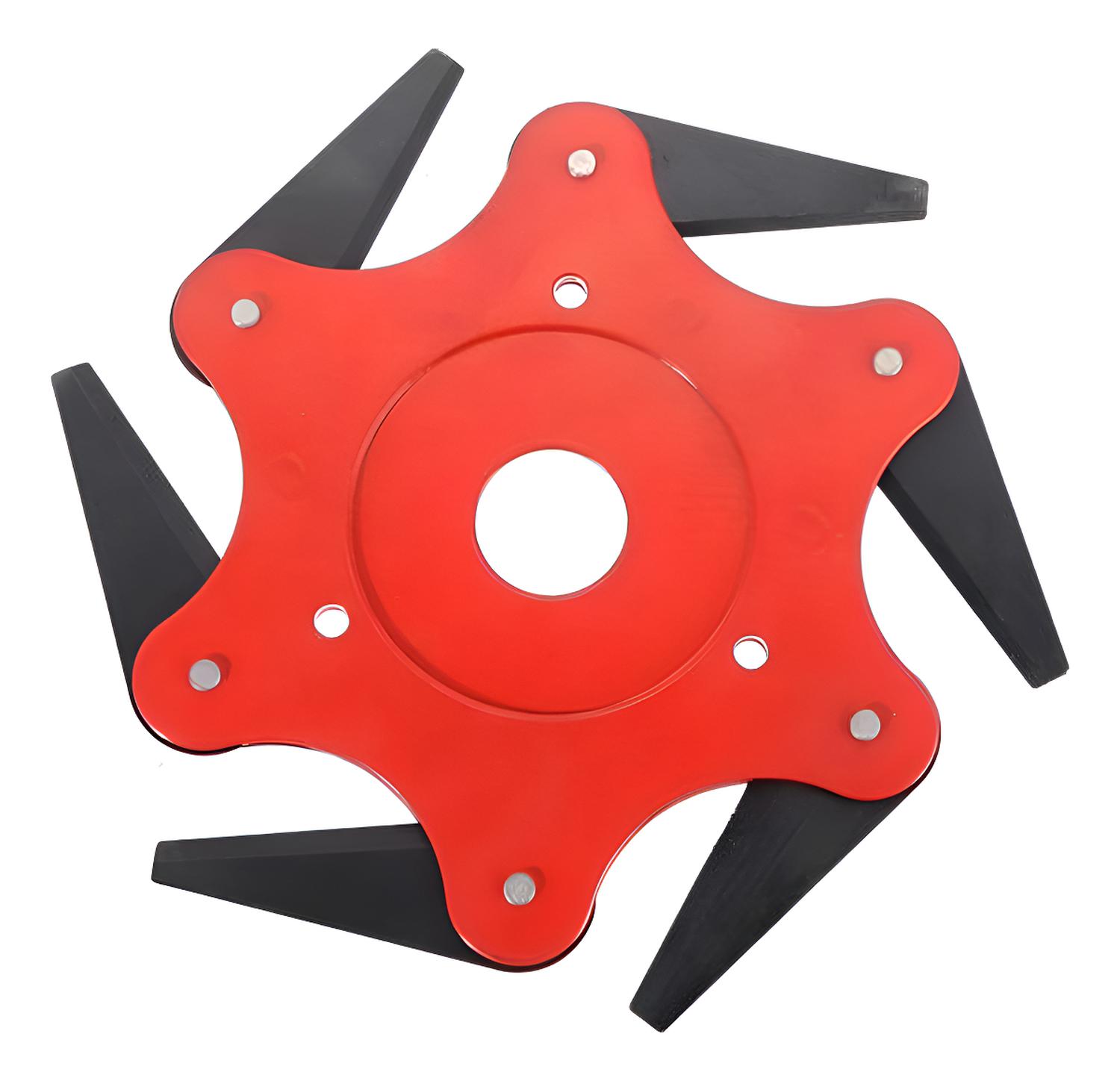 Genérica - Cabezal Orilladora De Pasto Corte 360º Jardinería - Rojo