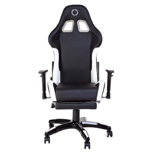 Silla Gamer Nibio Destroyer Reclinable 180° Apoyapies Blanca